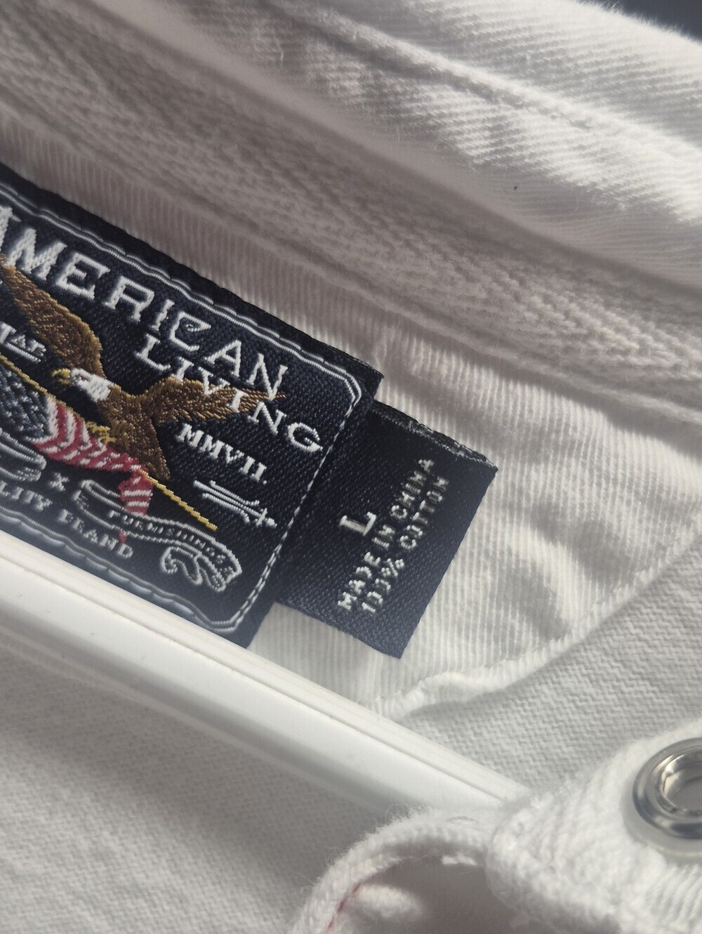 AMERICAN LIVING 100% Cotton Longsleeve Womens Top - Picture 6 of 6